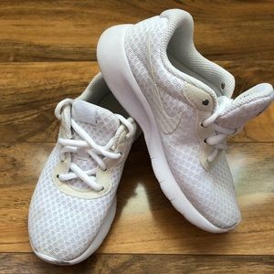 NIKE white sneakers-Size 12C💕